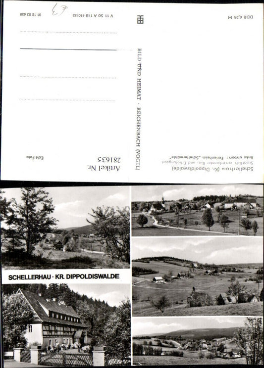 281635,Schellerhau Totale Ferienheim Schellermühle Mehrbildkarte