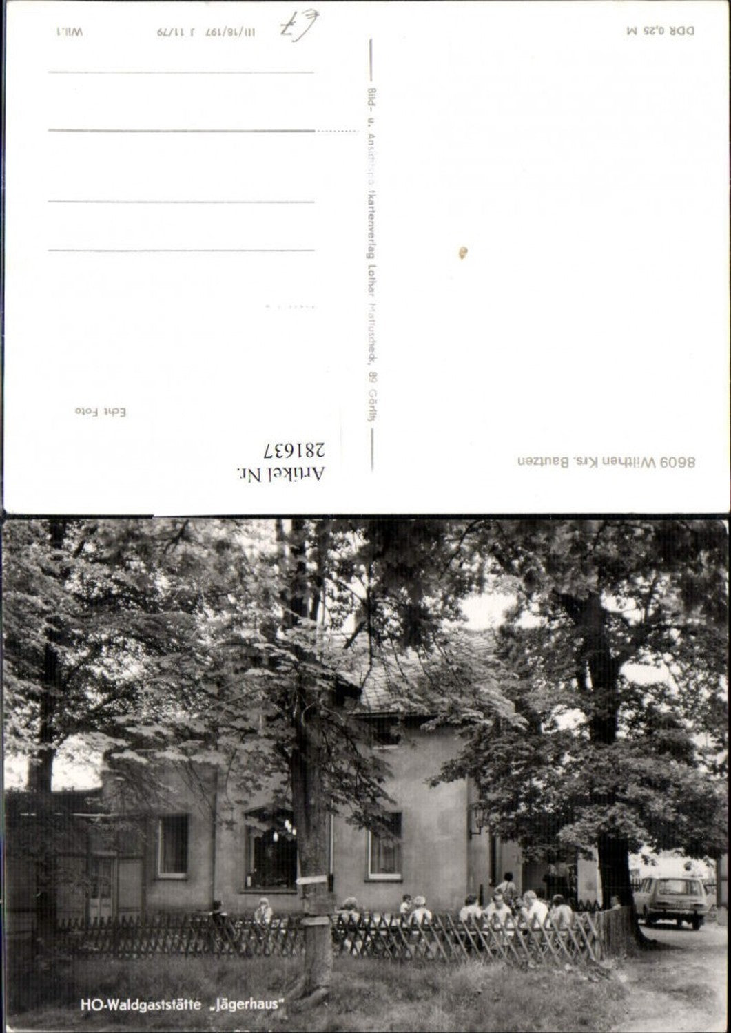 281637,Wilthen HO-Waldgaststätte Jägerhaus