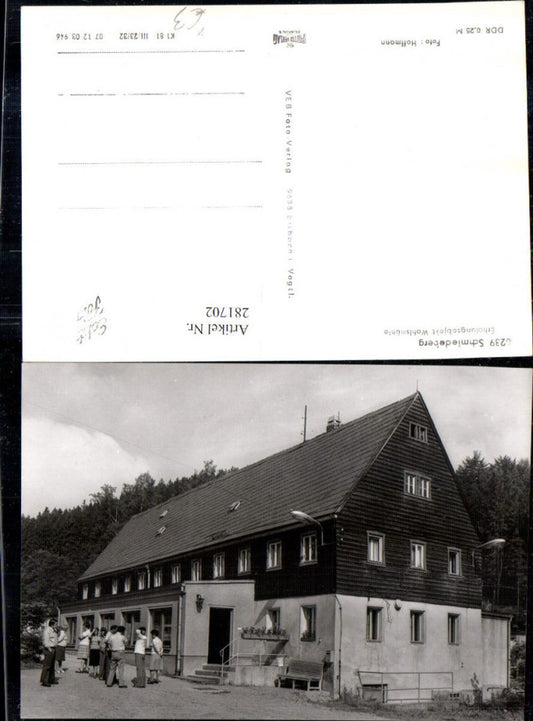 281702,Schmiedeberg Erholungsobjekt Wahlsmühle pub VEB