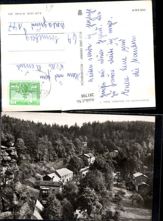 281708,Sächsische Schweiz Schweizermühle b. Rosenthal