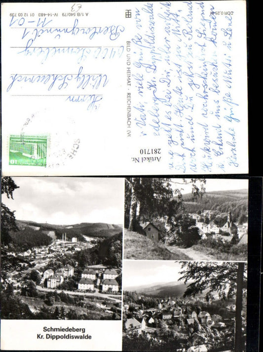 281710,Schmiedeberg Totale Mehrbildkarte