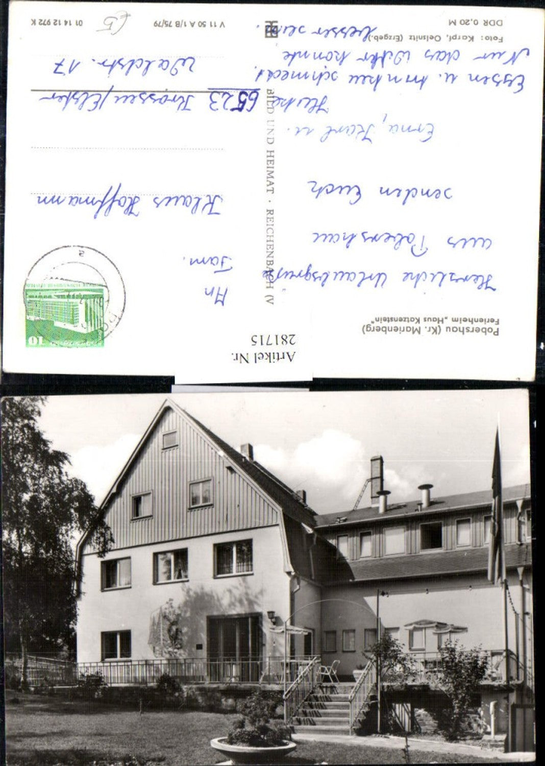 281715,Pobershau Ferienheim Haus Katzenstein