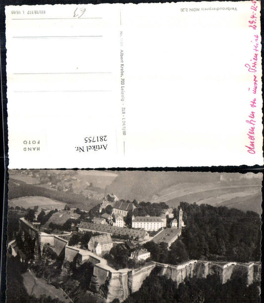 281755,Sächsische Schweiz Festung Königstein
