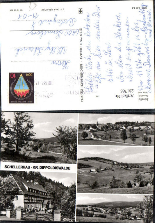 281766,Schellerhau Totale Ferienheim Schellermühle Mehrbildkarte