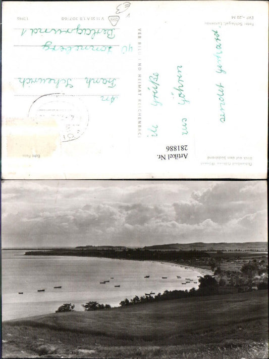 281886,Ostseebad Göhren auf Rügen Blick auf d. Südstrand pub VEB