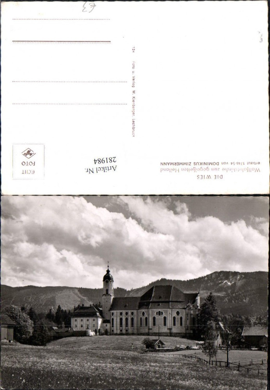 281984,Die Wies Wallfahrtskirche Kirche zum gegeißelten Heiland