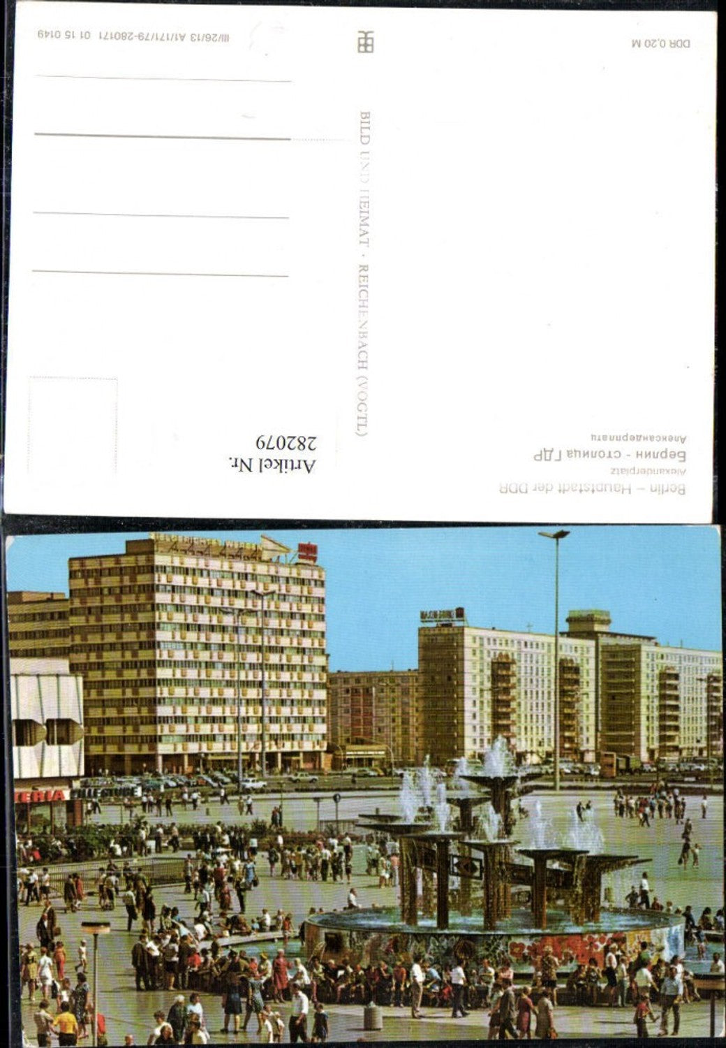 282079,Berlin Alexanderplatz Springbrunnen