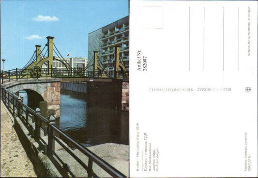 282087,Berlin Jungfernbrücke Brücke