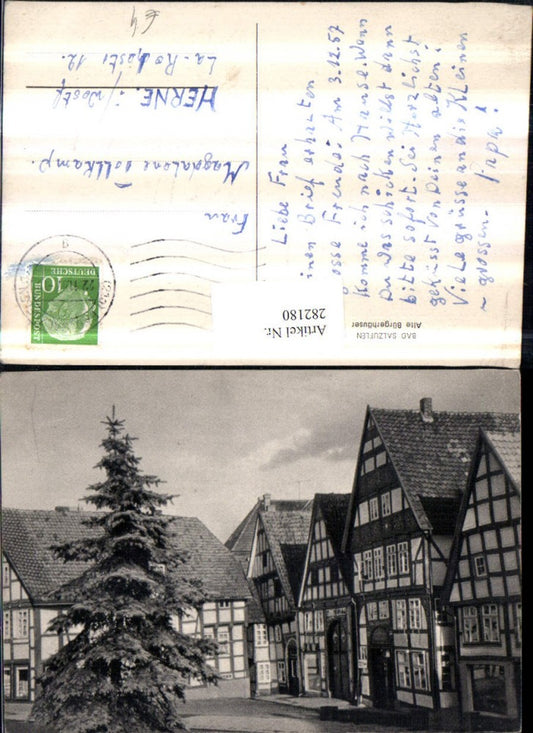 282180,Bad Salzuflen Alte Bürgerhäuser