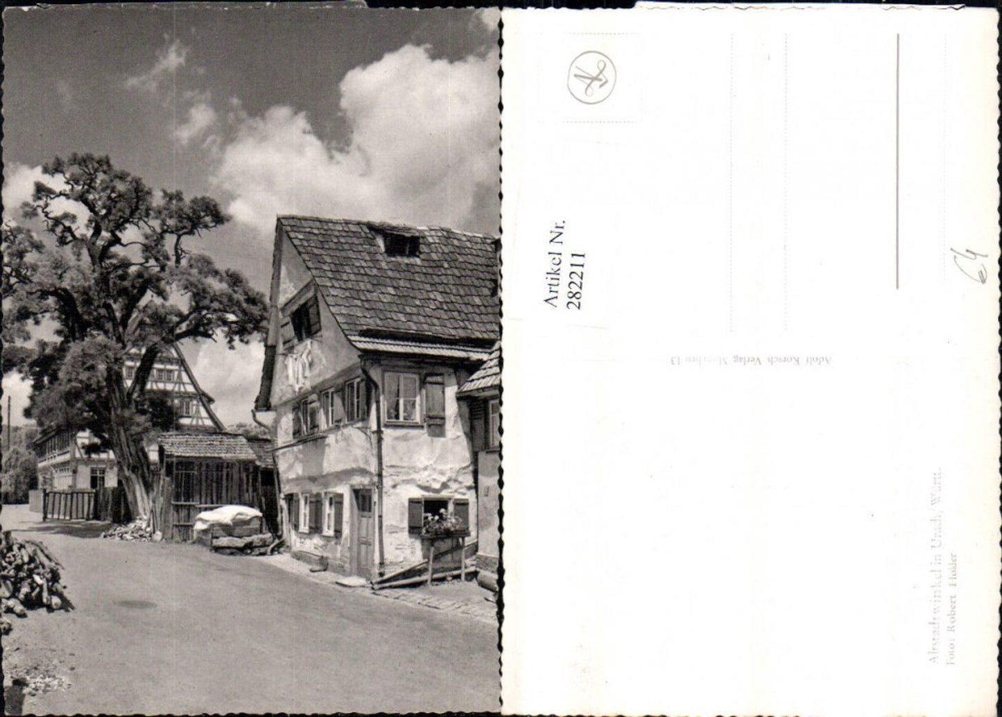 282211,Altstadtwinkel in Urach Häuser Straßenansicht