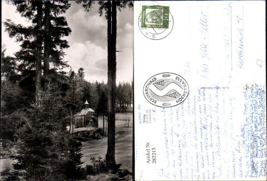 282213, Black Forest Sand Chapel Church Forest