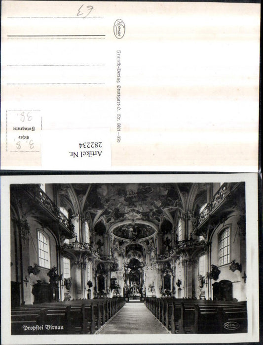 282234, Birnau Provostry Interior view