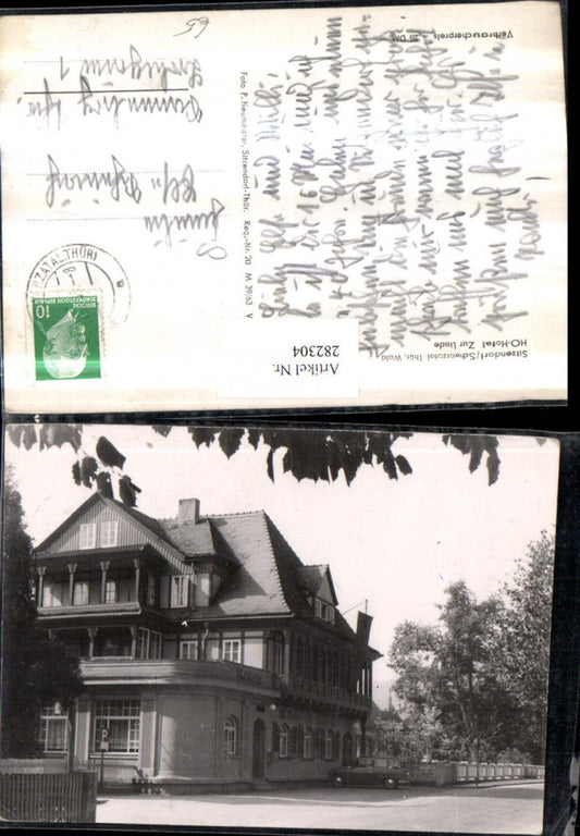 282304,Sitzendorf im Schwarzatal HO-Hotel Zur Linde