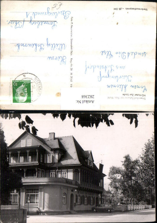 282368, Sitzendorf im Schwarzatal HO-Hotel Zur Linde