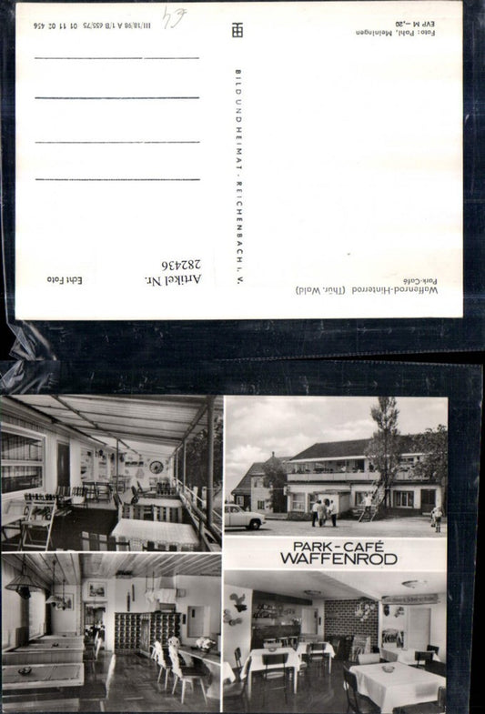 282436,Waffenrod-Hinterrod Park-Cafe Mehrbildkarte