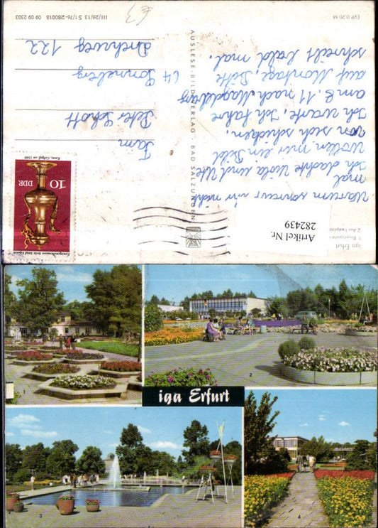 282439, Erfurt International Horticultural Exhibition Rose Garden Water Axis Fairground Multi-image map