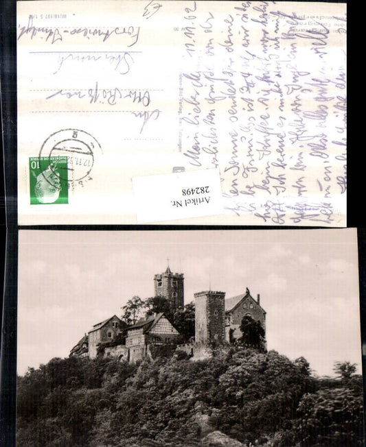 282498, Eisenach Wartburg Castle Towers