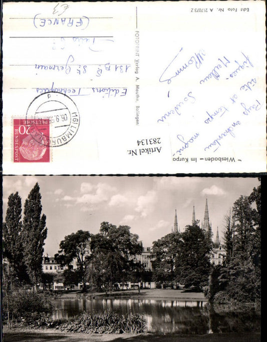 283134,Wiesbaden Im Kurpark