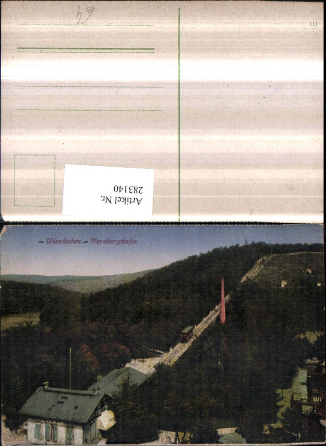283140,Wiesbaden Nerobergbahn Bergbahn