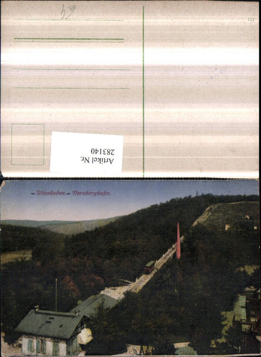283140,Wiesbaden Nerobergbahn Bergbahn