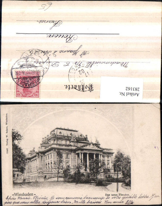 283162,Wiesbaden Theater Gebäude