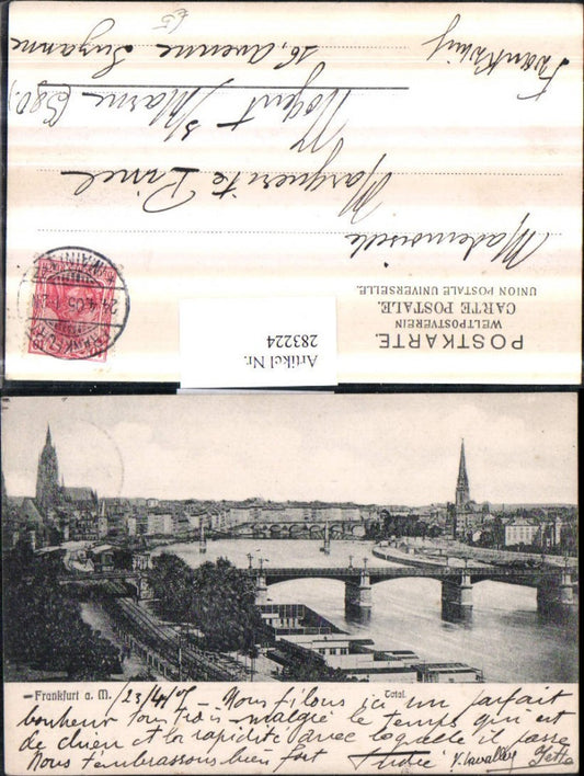 283224,Frankfurt am Main Totale Brücken