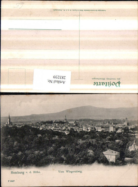 283239,Homburg vor der Höhe Totale vom Wingertsberg