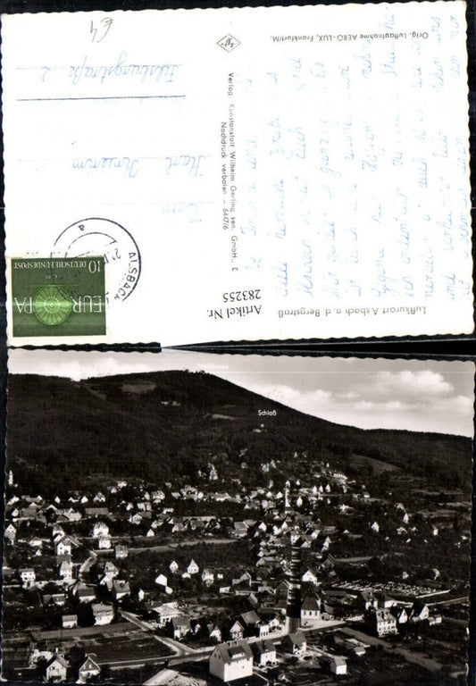 283255,Alsbach an der Bergstraße Total m. Schloss u. Melibocus
