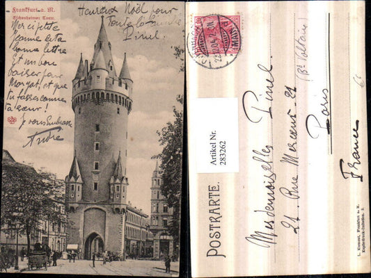 283262,Frankfurt am Main Eschenheimer Turm Straßenansicht