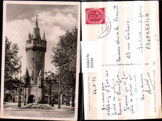 283264,Frankfurt am Main Eschenheimer Turm Straßenansicht