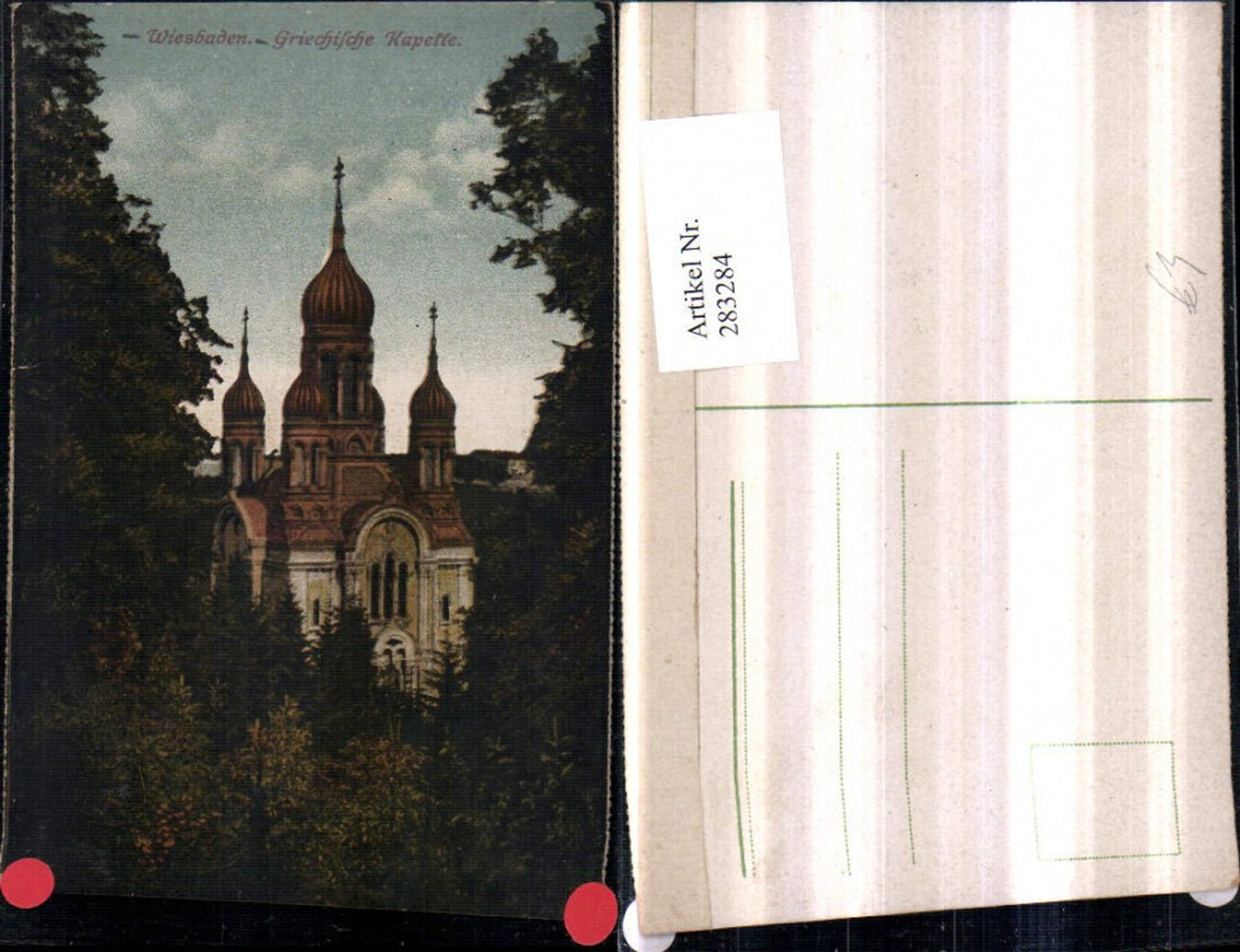 283284,Wiesbaden Griechische Kapelle Kirche