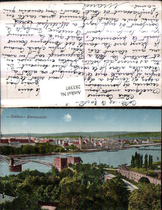 283397,Koblenz Totale Brücke