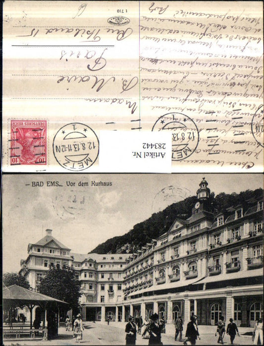 283442,Bad Ems Vor dem Kurhaus