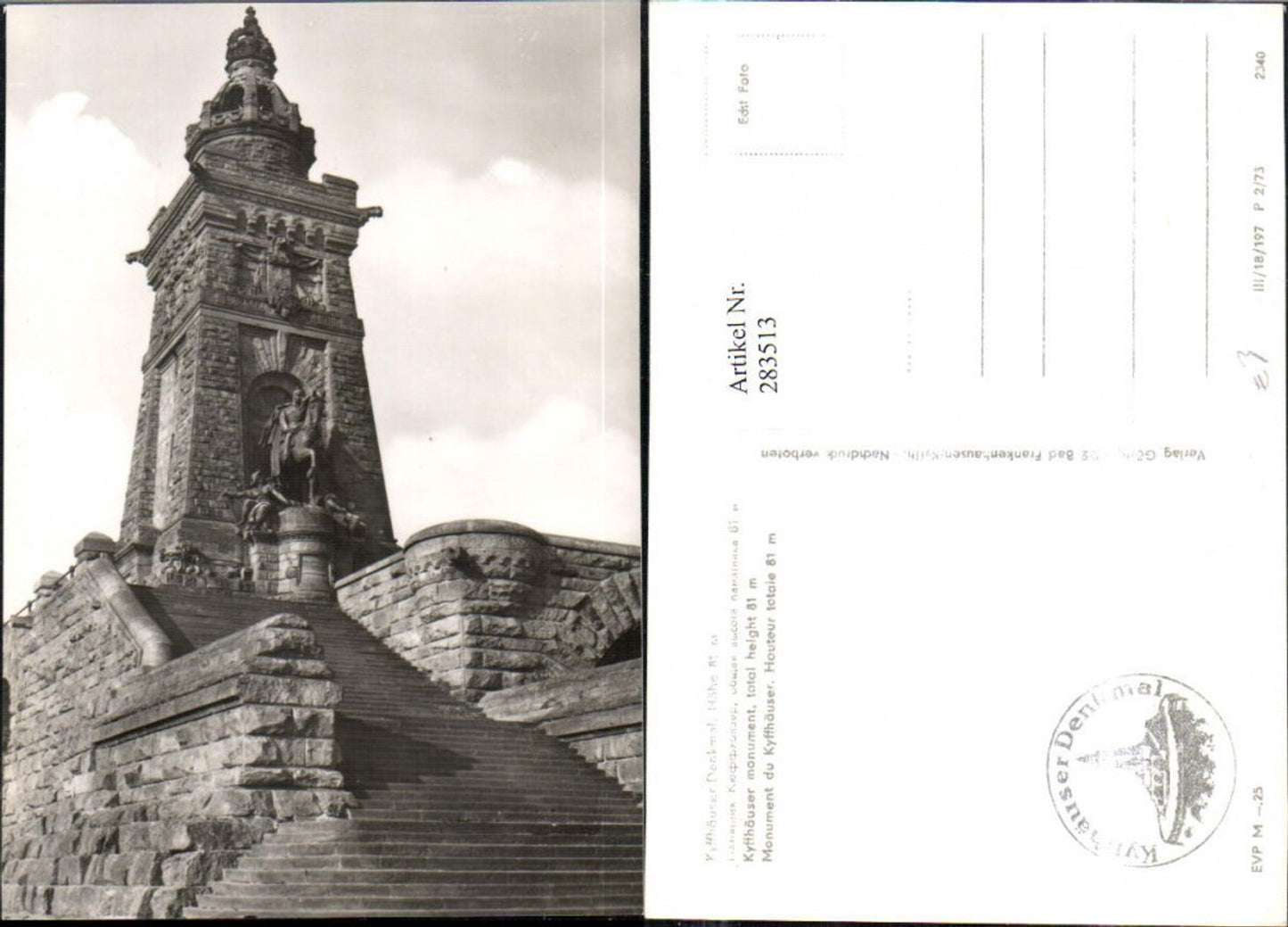 283513,Kyffhäuser Denkmal