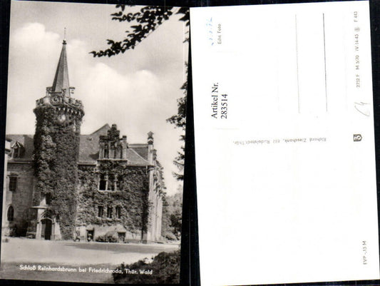 283514,Schloss Reinhardsbrunn b. Friedrichroda