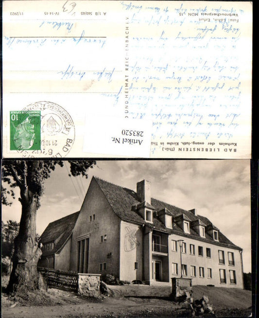 283520,Bad Liebenstein Kurheim der evangelisch-lutherischen Kirche pub VEB