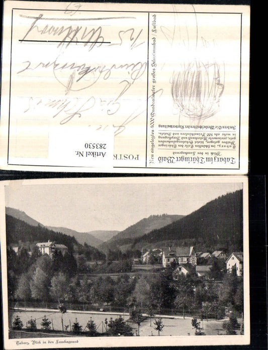 283530, Tabarz View into the Lauchagrund