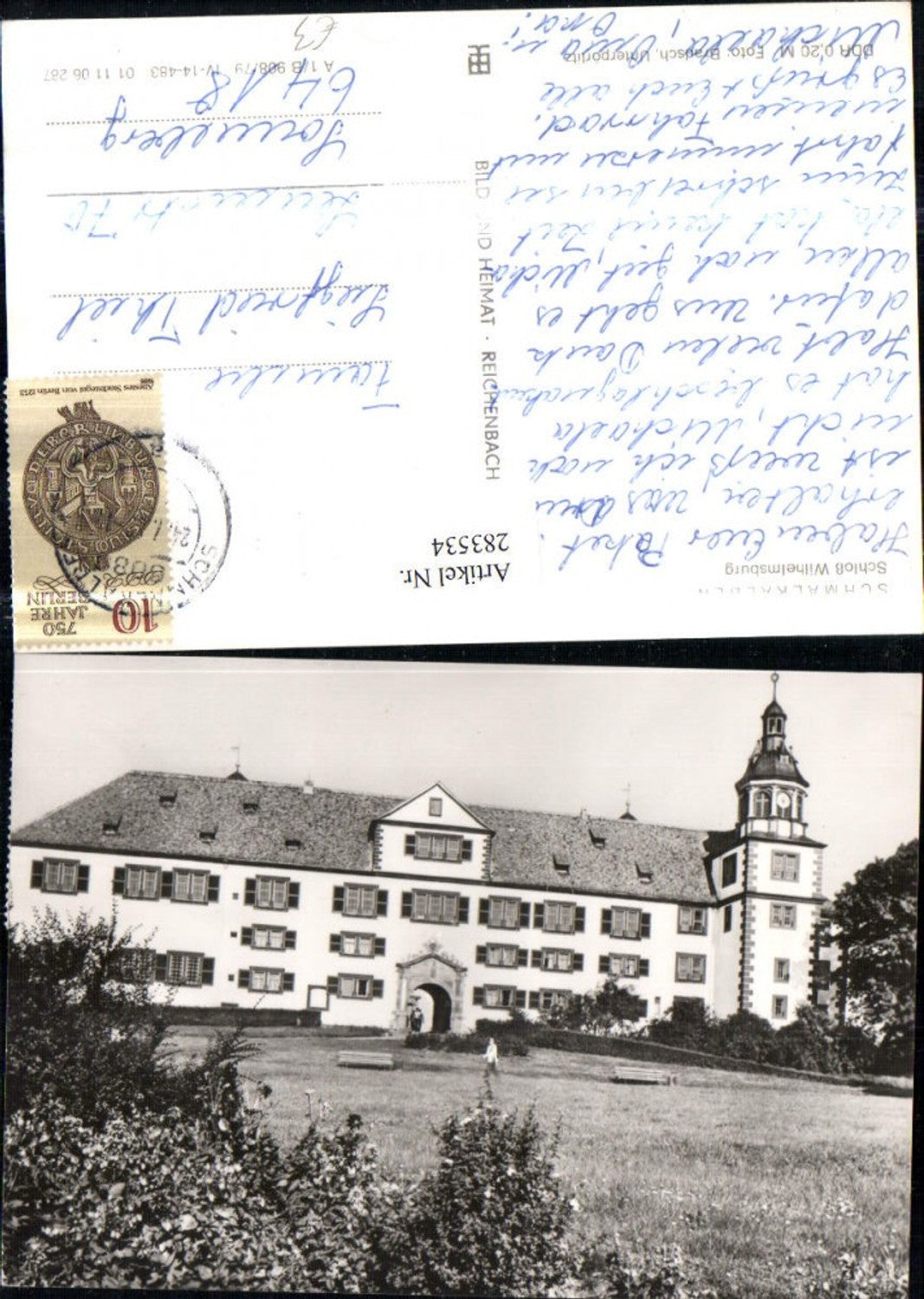 283534,Schmalkalden Schloss Wilhelmsburg