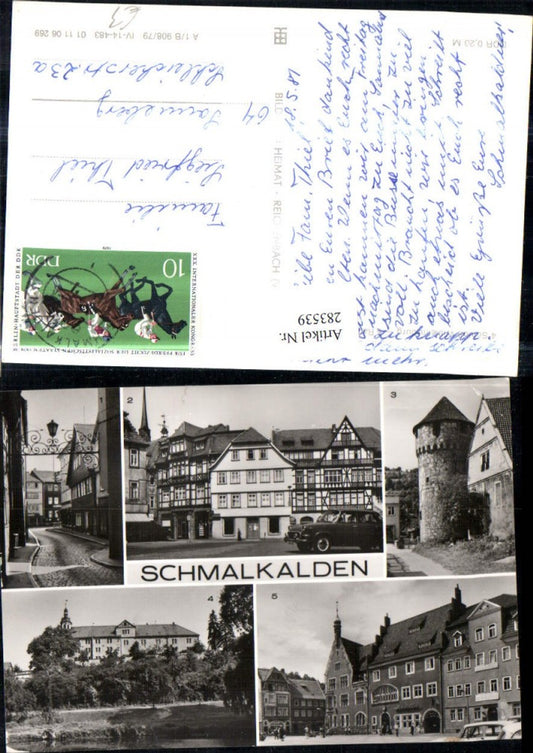 283539, Schmalkalden Powder Tower Wilhelmsburg Street View Multi-view Map