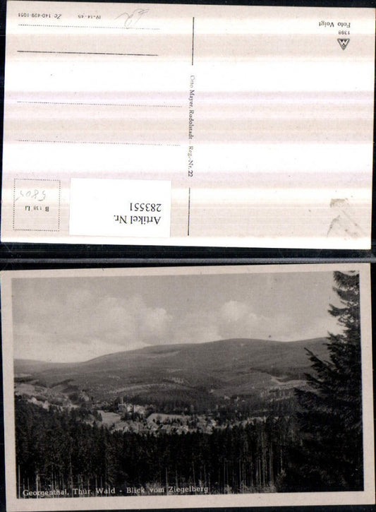 283551, Georgenthal View from Ziegelberg