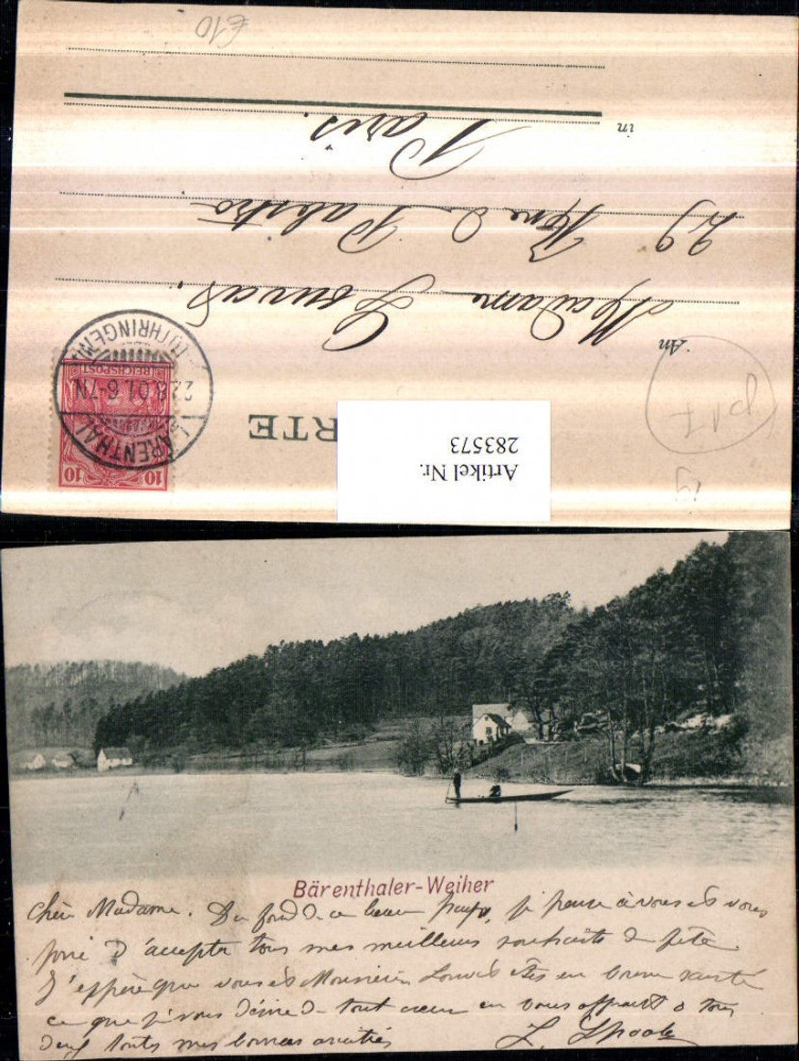 283573,Bärenthal Bärenthaler-Weiher Partie
