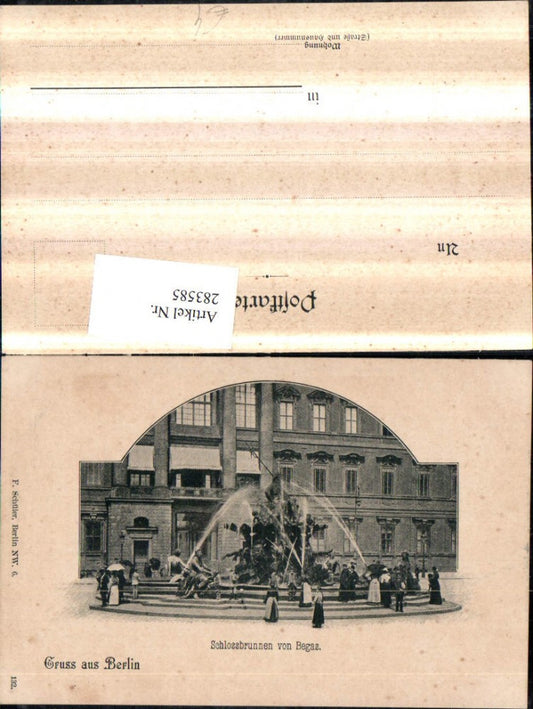 283585,Berlin Schlossbrunnen von Begas