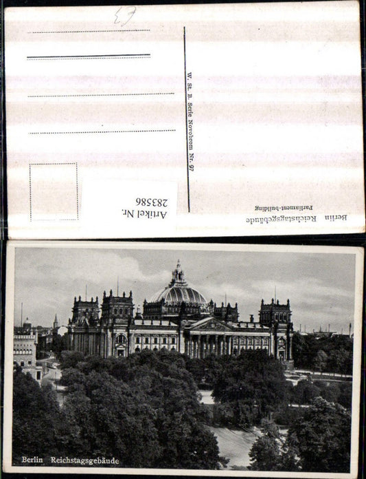 283586,Berlin Reichstagsgebäude Gebäude