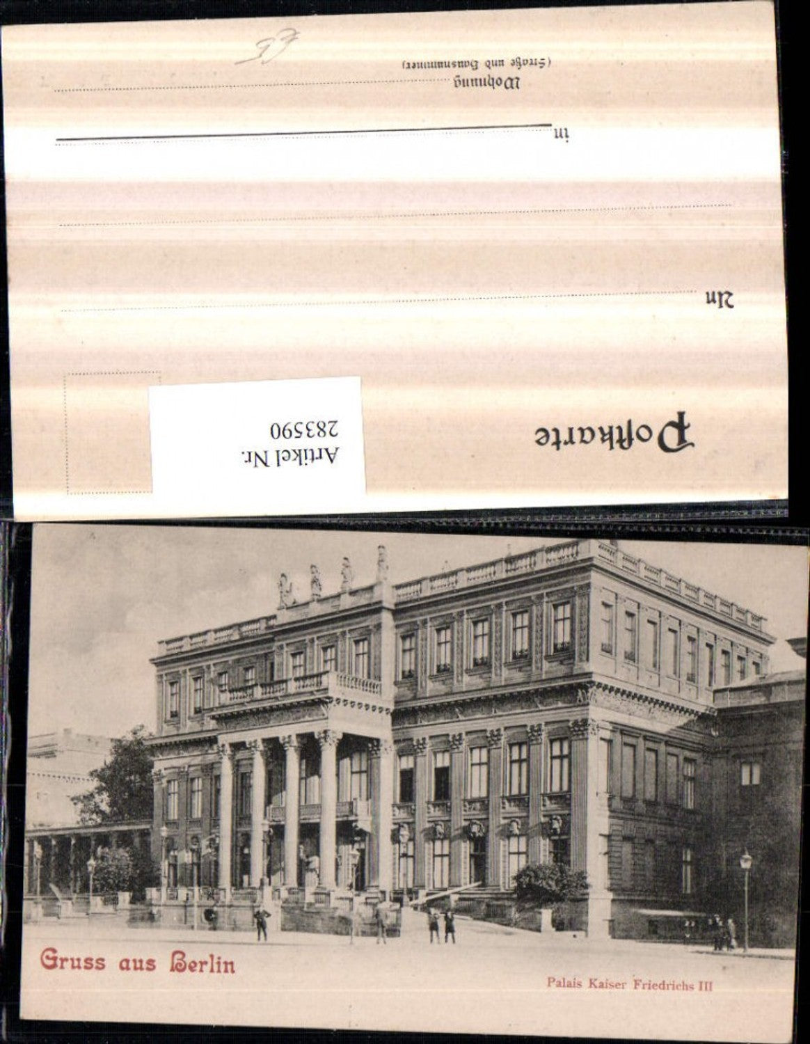 283590,Berlin Palais Kaiser Friedrich 3