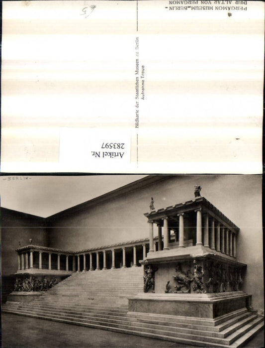 283597,Berlin Museum Der Altar von Pergamon
