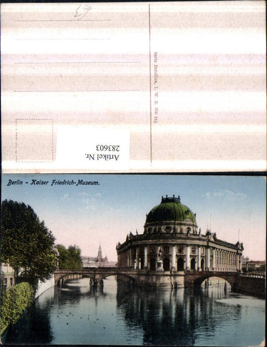 283603,Berlin Kaiser Friedrich-Museum Brücken
