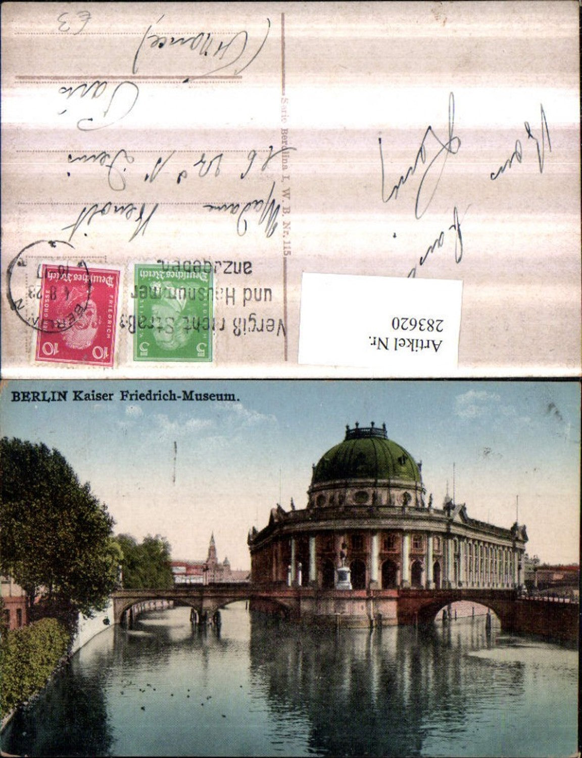 283620,Berlin Kaiser Friedrich-Museum Brücken