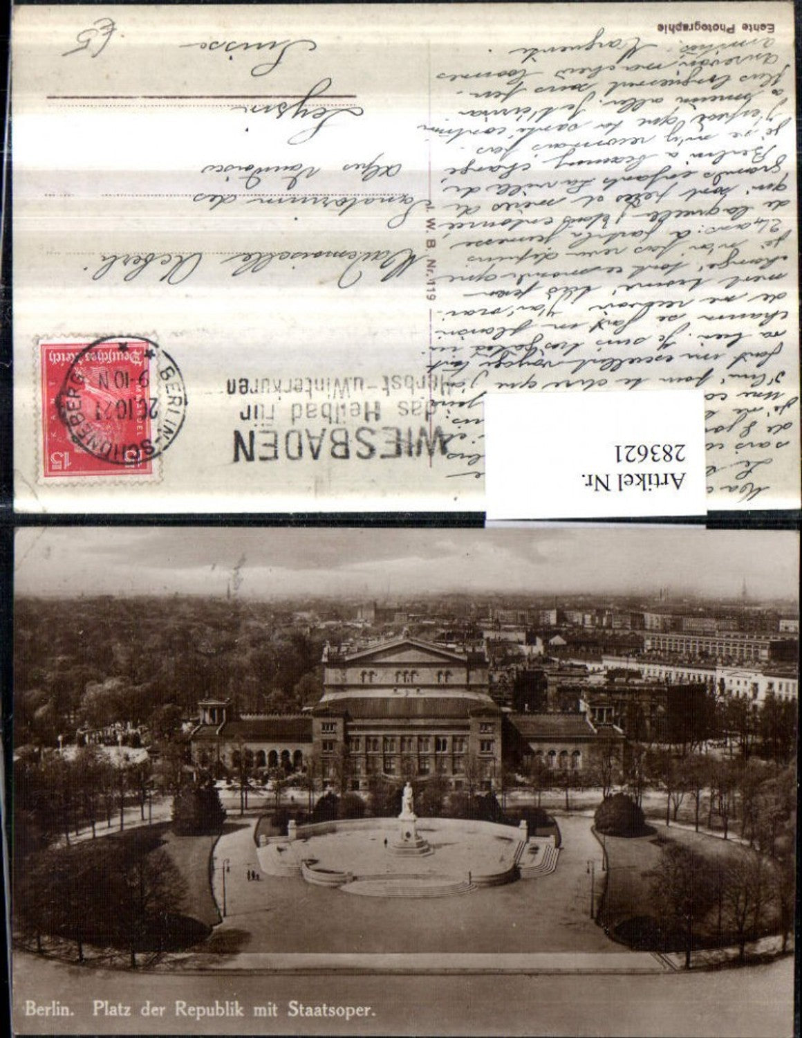 283621,Berlin Platz d. Republik m. Staatsoper