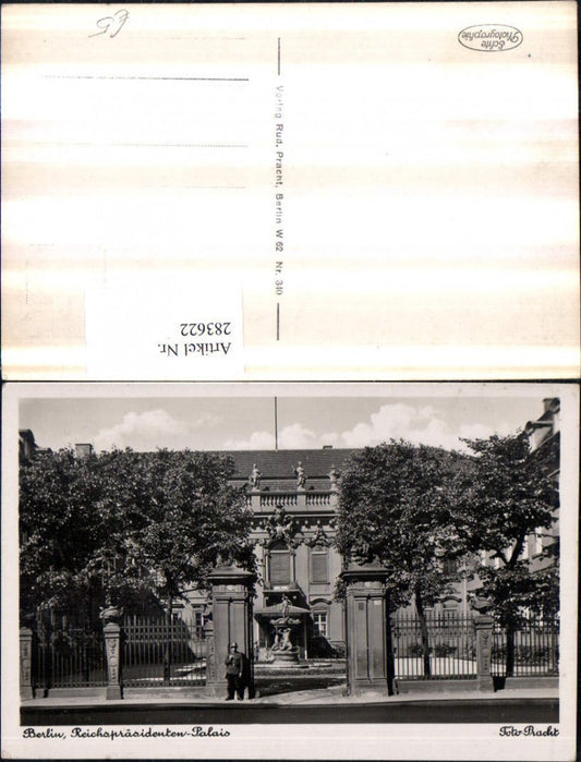 283622,Berlin Reichspräsidenten-Palais Palast