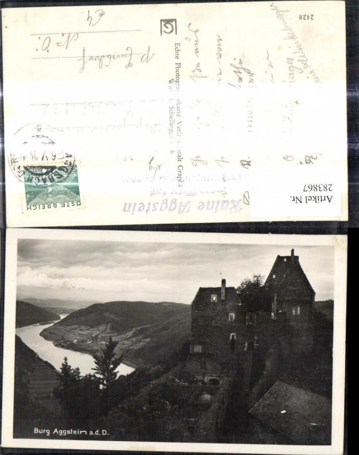 283867,Burg Aggstein a. d. Donau Wachau